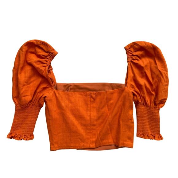 NICHOLAS Puff Sleeve Bustier Top - Picture 8 of 9